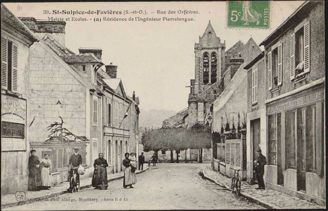 Rue des Orfèvres Mairie et école AD 91 57FI160-17